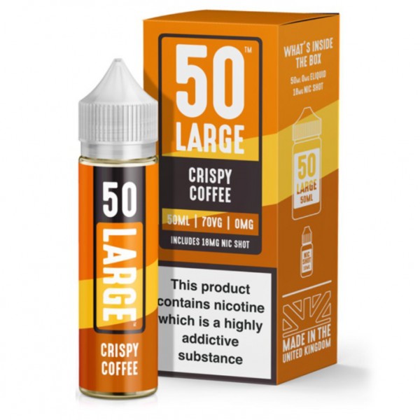 Large Juice Crispy Coffee Shortfill 50ml