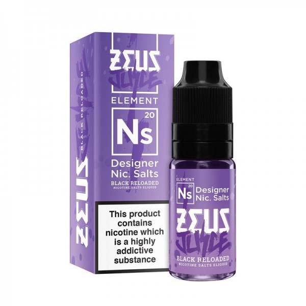 Zeus Juice Black Reloaded Nic Salt 10ml