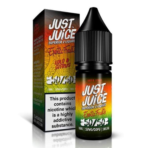 Just Juice Exotic Fruits 50/50 Lulo & Citrus E-liquid 10ml