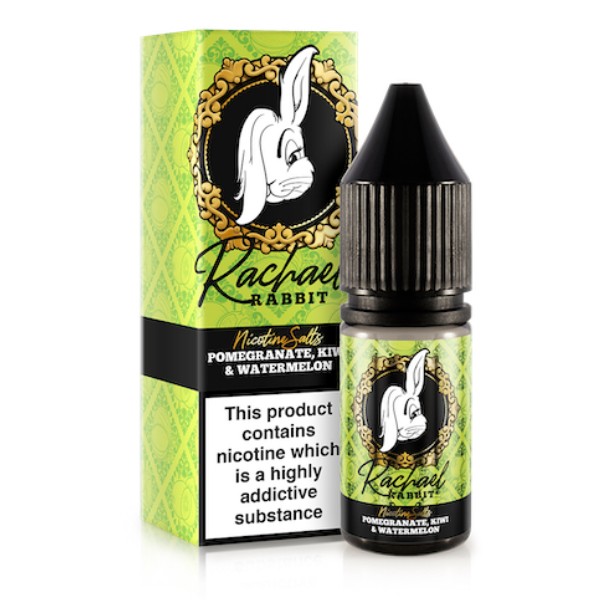 Rachel Rabbit Pomegranate, Kiwi & Watermelon Nic Salt 10ml