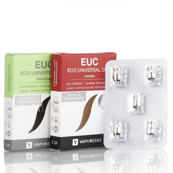 Vaporesso EUC Ceramic Replacement Coils 5PCS