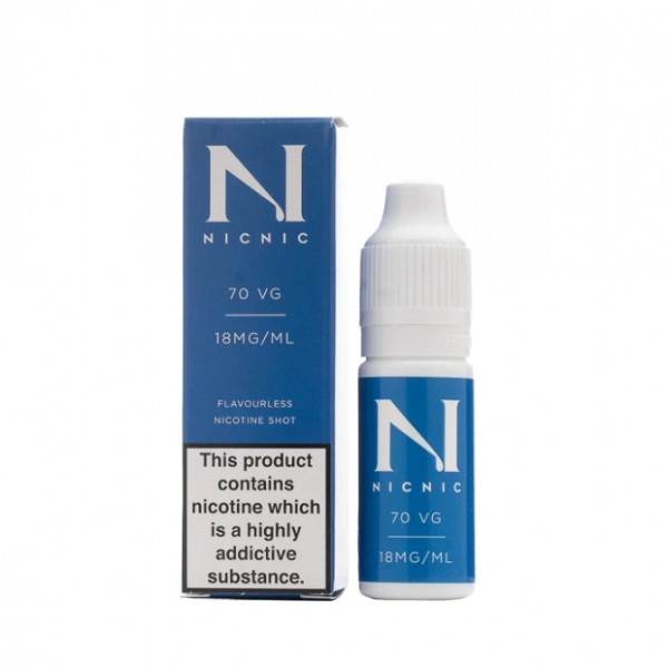 Nic Nic 70VG Nic Shot 18mg 10ml