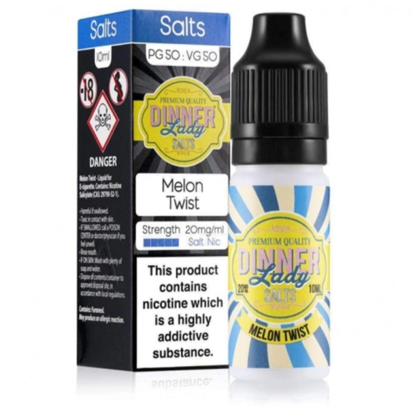 Dinner Lady Melon Twist Nic Salt E-liquid 10ml