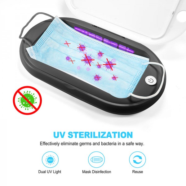 MOTI UV Light Sanitizer for Cell Phone Drip Tip Toothbrush