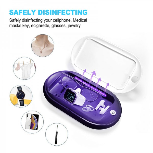 MOTI UV Light Sanitizer for Cell Phone Drip Tip Toothbrush